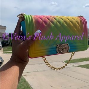 Pastel jelly purse